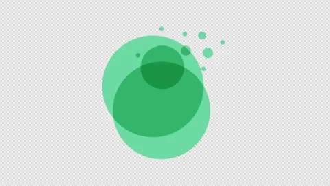 Abstract modern circles animation background 스톡 동영상 275877110