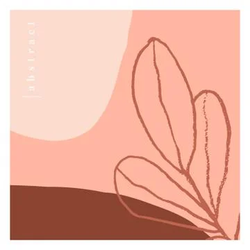 Abstract Modern Collage Design Stock Illustration