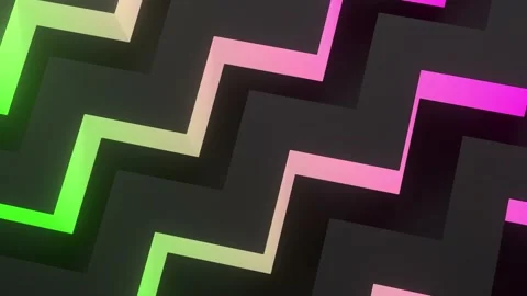 Abstract modern composition with colorful gradient green, pink, vivid purple  스톡 동영상 139069800