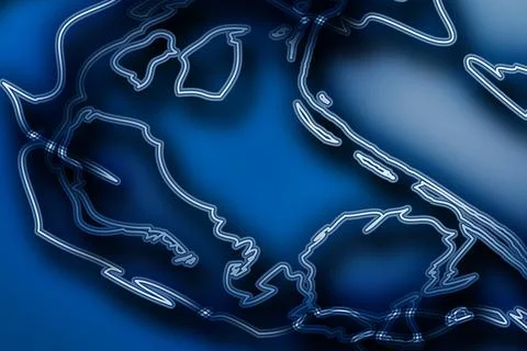 Abstract modern creative with blue color and white background vector design Иллюстрация