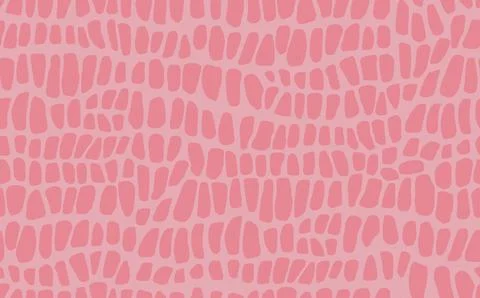 Abstract modern crocodile leather seamless pattern. Animals trendy background Stock Illustration