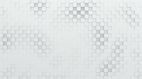 Abstract modern cubes squares white squares pattern background squares cubes Video stock 155790295