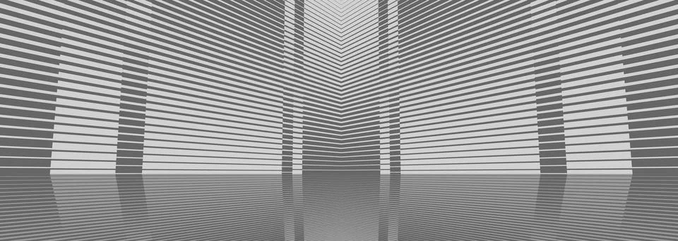 Abstract modern dark gray studio concept background with striped lines. Stage or Stock Illustration