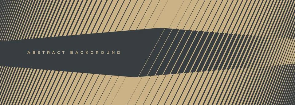Abstract modern dark grey background with diagonal beige halftone pattern. Retro Stock Illustration