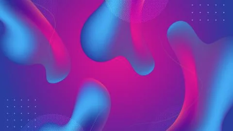 Abstract modern design 3d flow shape. Liquid wave backgrounds for Poster, Presen Stock Illustration