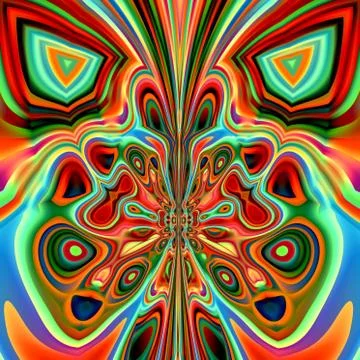 Abstract modern design. Made in full frame. Stylish splat decor. Ornate shape Stock Illustration