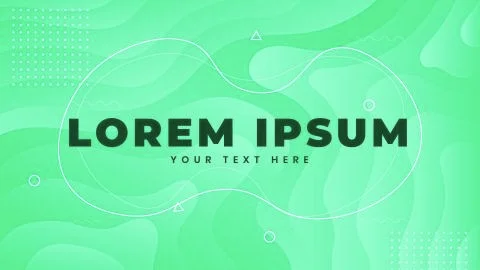 Abstract modern design shape. Liquid backgrounds for Poster, Presentation and We Stock Illustration