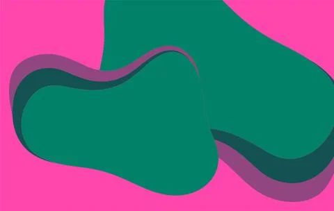 Abstract modern digital art wave background. Stockillustratie