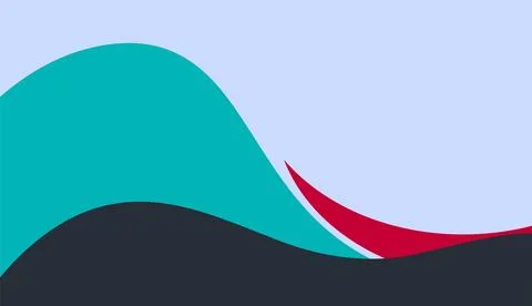 Abstract modern digital art wave background. イラスト素材