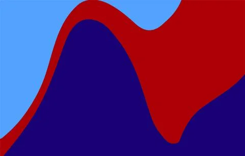 Abstract modern digital art wave background. Stockillustratie