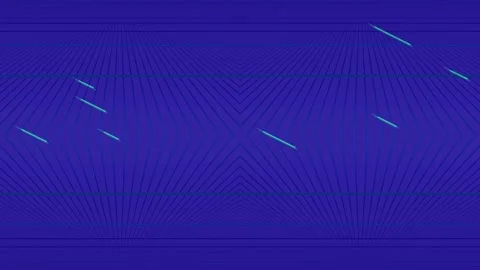 Abstract modern digital background loop with wavy lines and gradient pattern Stock Footage 336772595
