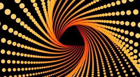 Abstract modern dots pattern with triangle shape イラスト素材