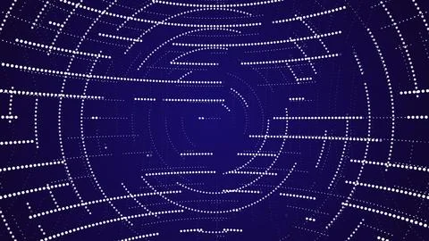 Abstract modern dotted particles background Stock Illustration