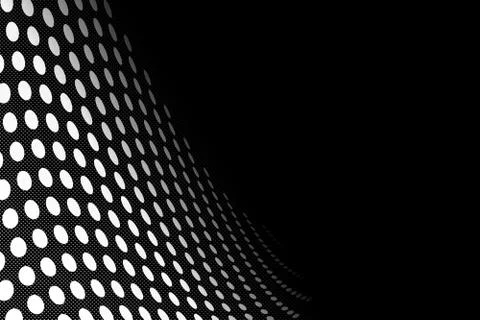 Abstract modern dotted vector background with copyspace Illustrazione stock