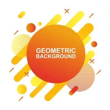 Abstract Modern Dynamical Gradient Colored Liquid Fluid Shape Banner Frame 스톡 일러스트