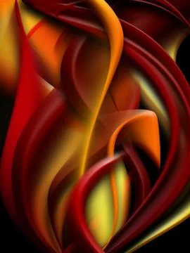 Abstract Modern elegant wave background Stock Illustration