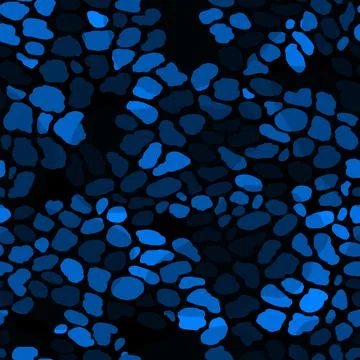 Abstract modern endless background in glowing azure colors Stock Illustration