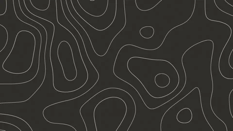 Abstract modern flow background with smooth waves and futuristic line shapes Stock Footage 318172520