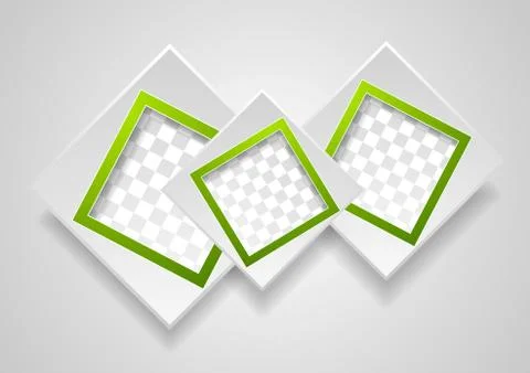 Abstract modern frames background Illustrazione stock