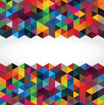 Abstract modern geometric background Stock Illustration