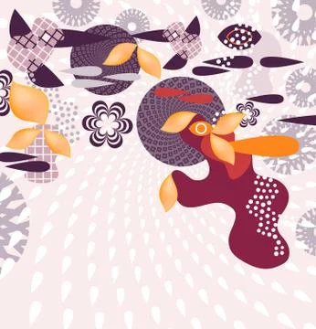 Abstract modern geometric background Stock Illustration