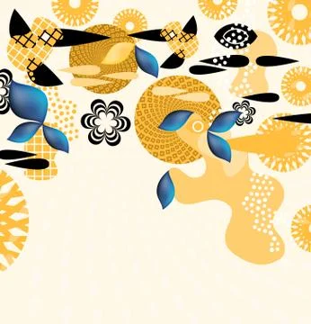 Abstract modern geometric background Stock Illustration