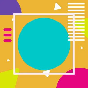 Abstract modern geometric background. Stock Illustration