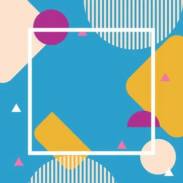 Abstract modern geometric background. Stock Illustration