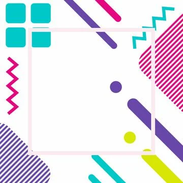 Abstract modern geometric background. Stock Illustration
