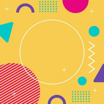 Abstract modern geometric background. Stock Illustration