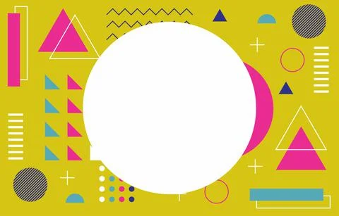 Abstract modern geometric background. Stock Illustration