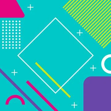 Abstract modern geometric background. Stock Illustration