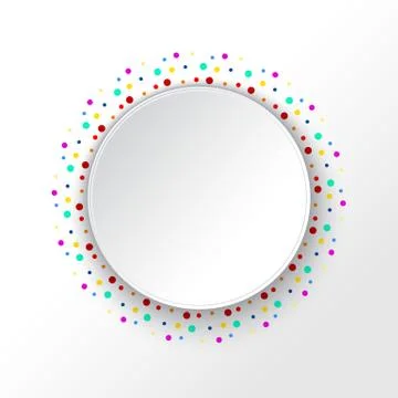 Abstract modern geometric background. Vector illustration. Illustrazione stock