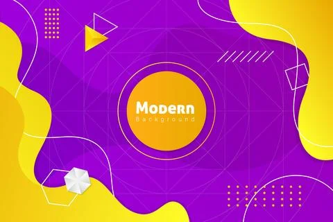 Abstract modern geometric forms background. Stock Illustration