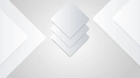 Abstract modern geometric rectangle shape Background, Digital technology Stock Illustration