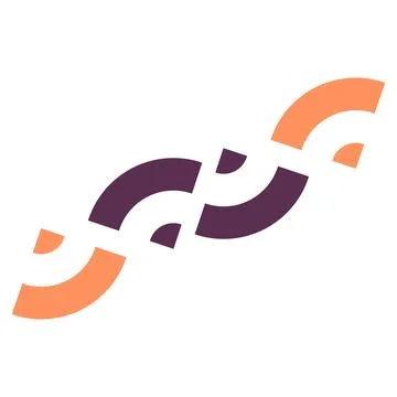Abstract Modern Geometric Wave Vector Design Isolated 库存插图