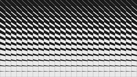 Abstract modern geometrical composition with transition effect, Minimal spl.. Illustrazione stock