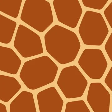 Abstract modern giraffe pattern. Wild animal hide artwork background. Vector Stock Illustration