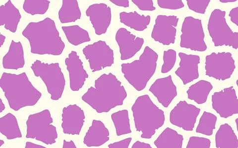 Abstract modern giraffe seamless pattern. Animals trendy background. Colorful Illustrazione stock