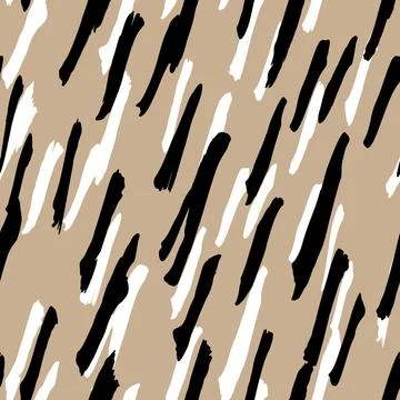 Abstract modern giraffe seamless pattern. Animals trendy background. Beige and Stockillustratie