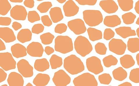 Abstract modern giraffe seamless pattern. Animals trendy background. Colorful Stock Illustration