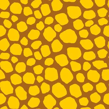 Abstract modern giraffe seamless pattern. Animals trendy background. Colorful Illustrazione stock