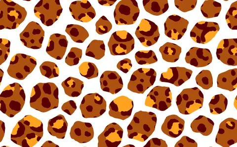 Abstract modern giraffe seamless pattern. Animals trendy background. Colorful Stock Illustration