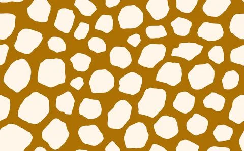 Abstract modern giraffe seamless pattern. Animals trendy background. Colorful Stock Illustration