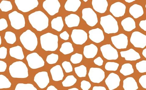 Abstract modern giraffe seamless pattern. Animals trendy background. Colorful Stock Illustration