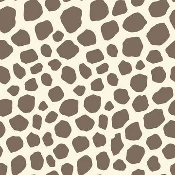Abstract modern giraffe seamless pattern. Animals trendy background. Colorful Illustrazione stock