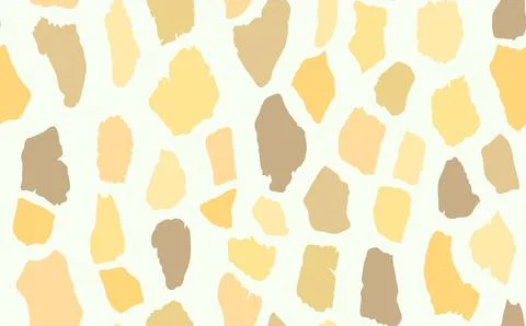 Abstract modern giraffe seamless pattern. Animals trendy background. Colorful Stock Illustration