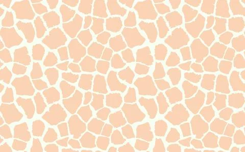 Abstract modern giraffe seamless pattern. Animals trendy background. Colorful Stock Illustration