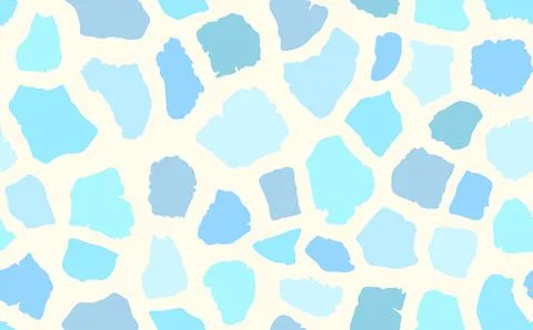 Abstract modern giraffe seamless pattern. Animals trendy background. Colorful Stock Illustration