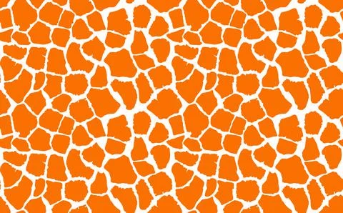 Abstract modern giraffe seamless pattern. Animals trendy background. Colorful Stock Illustration